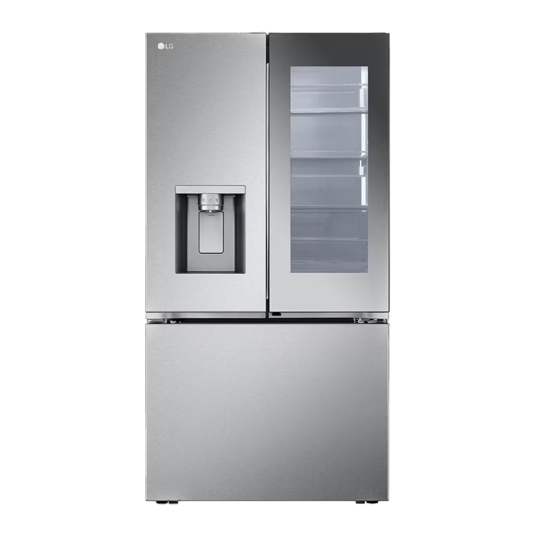 Réfrigérateur porte française 36 po 3 portes 25,5 pi³ Inox Door Cooling & InstaView®