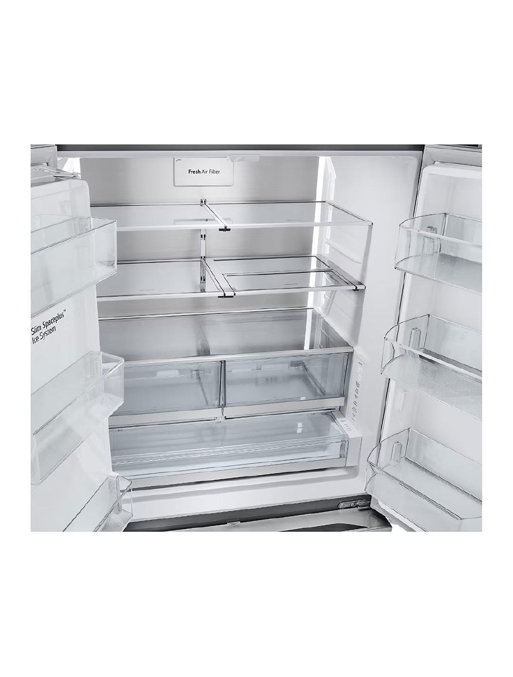 Réfrigérateur portes françaises Inox 36po
