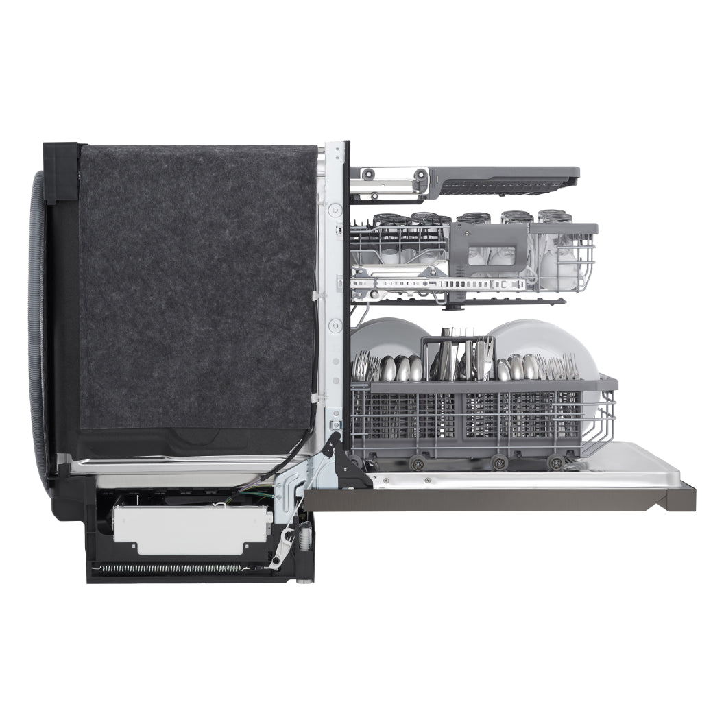 Lave-vaisselle intelligent encastrable 24 po. 44 dBA avec QuadWash™ Pro & TrueSteam™ - LDPS6762
