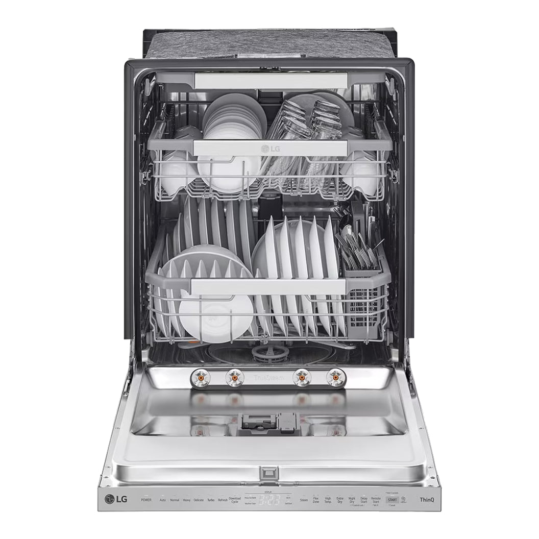 Lave-vaisselle intelligent encastrable 24 po. 44 dBA avec QuadWash™ Pro & TrueSteam™ - LDPS6762
