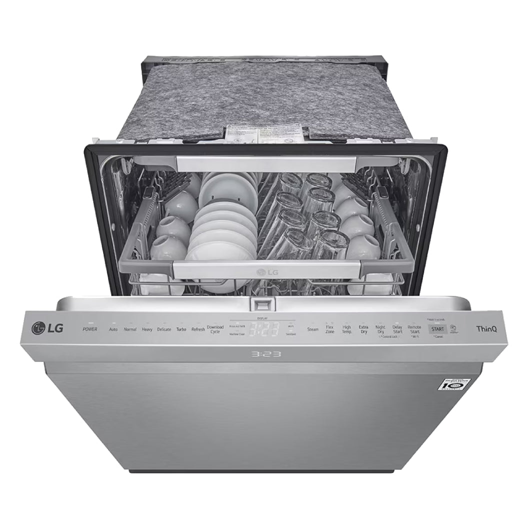 Lave-vaisselle intelligent encastrable 24 po. 44 dBA avec QuadWash™ Pro & TrueSteam™ - LDPS6762