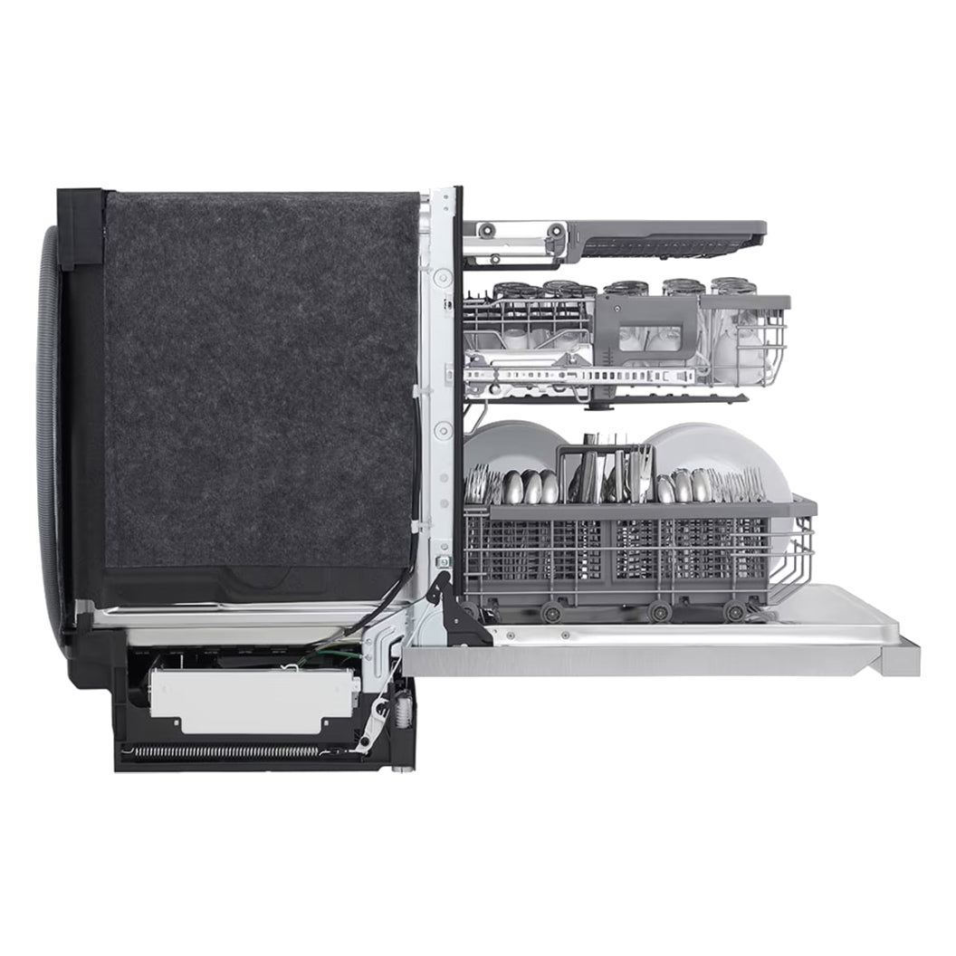 Lave-vaisselle intelligent encastrable 24 po. 44 dBA avec QuadWash™ Pro & TrueSteam™ - LDPS6762