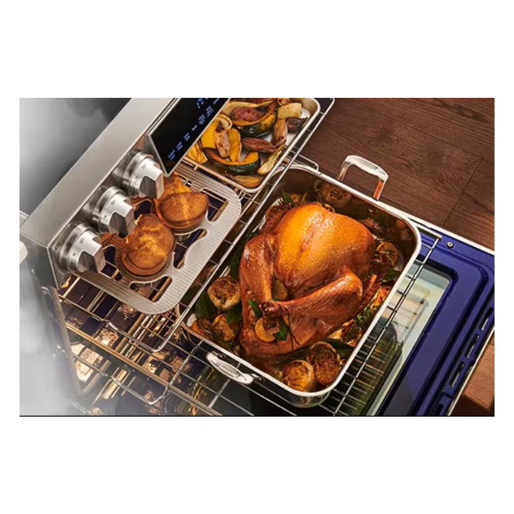 Cuisinière à induction encastrable 30 po 6,3 pi³ Inox - Studio - Air Fry & InstaView®