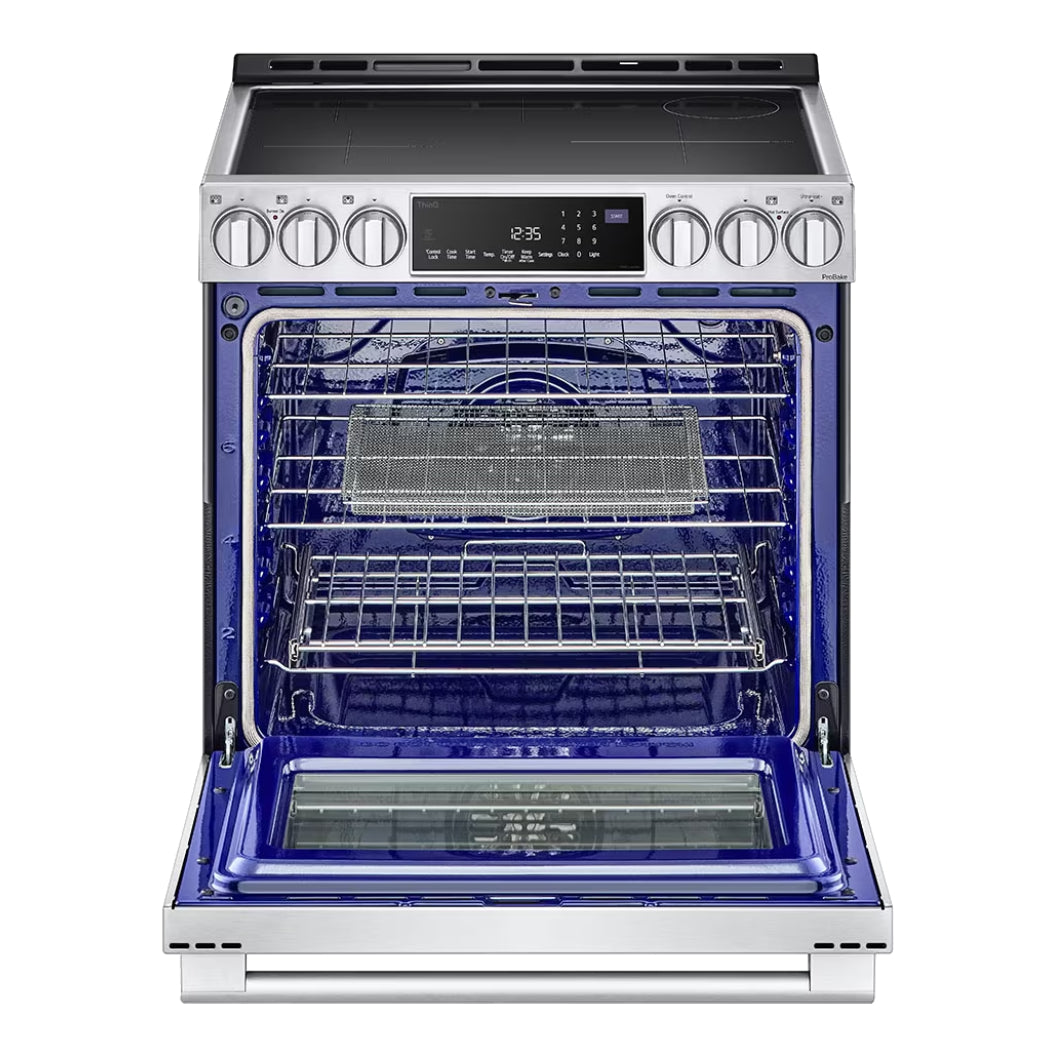 Cuisinière à induction encastrable 30 po 6,3 pi³ Inox - Studio - Air Fry & InstaView®