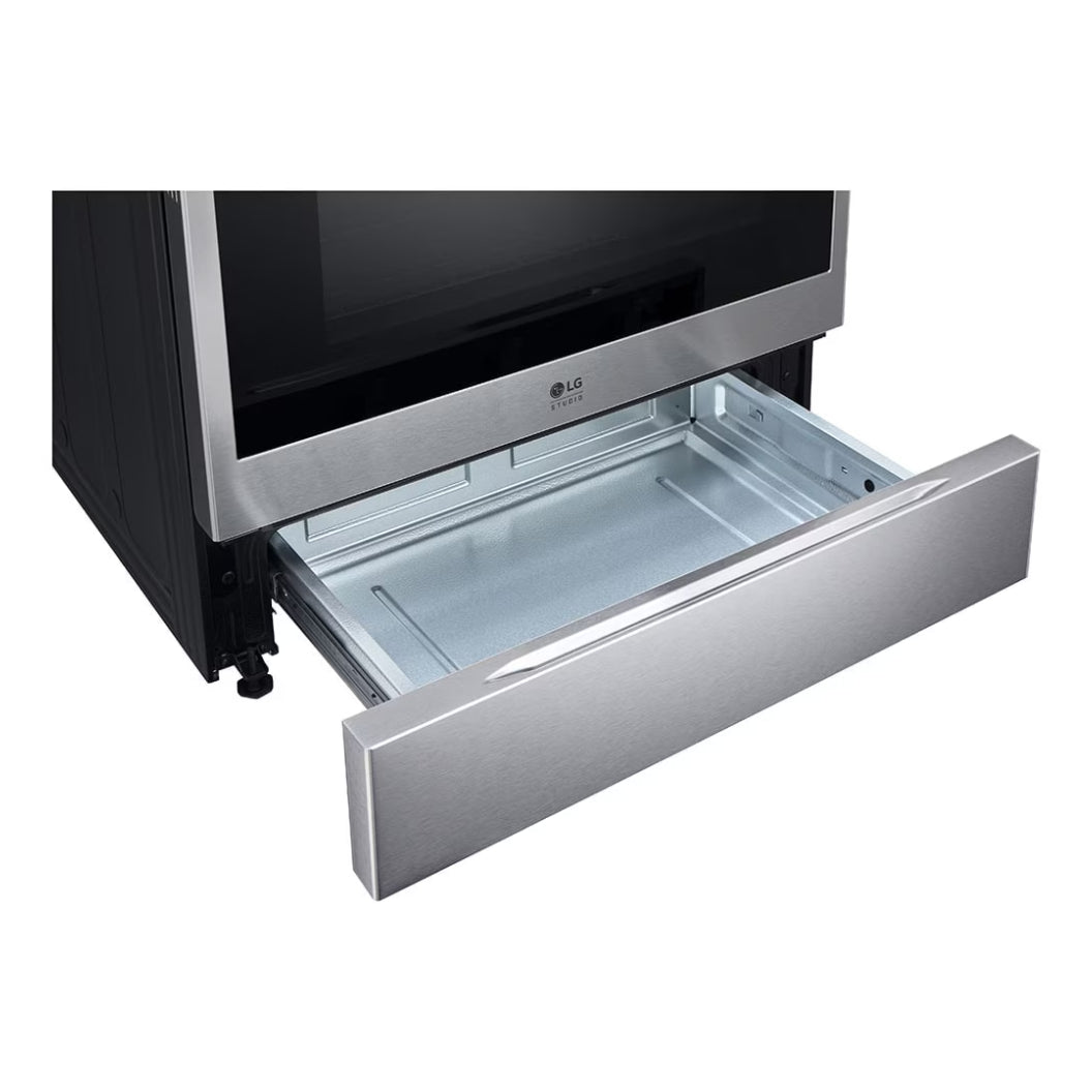 Cuisinière à induction encastrable 30 po 6,3 pi³ Inox - Studio - Air Fry & InstaView®