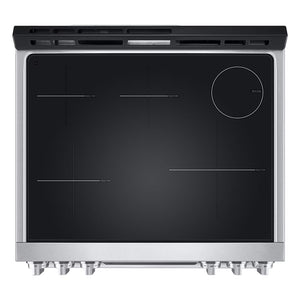 Cuisinière à induction encastrable 30 po 6,3 pi³ Inox - Studio - Air Fry & InstaView®
