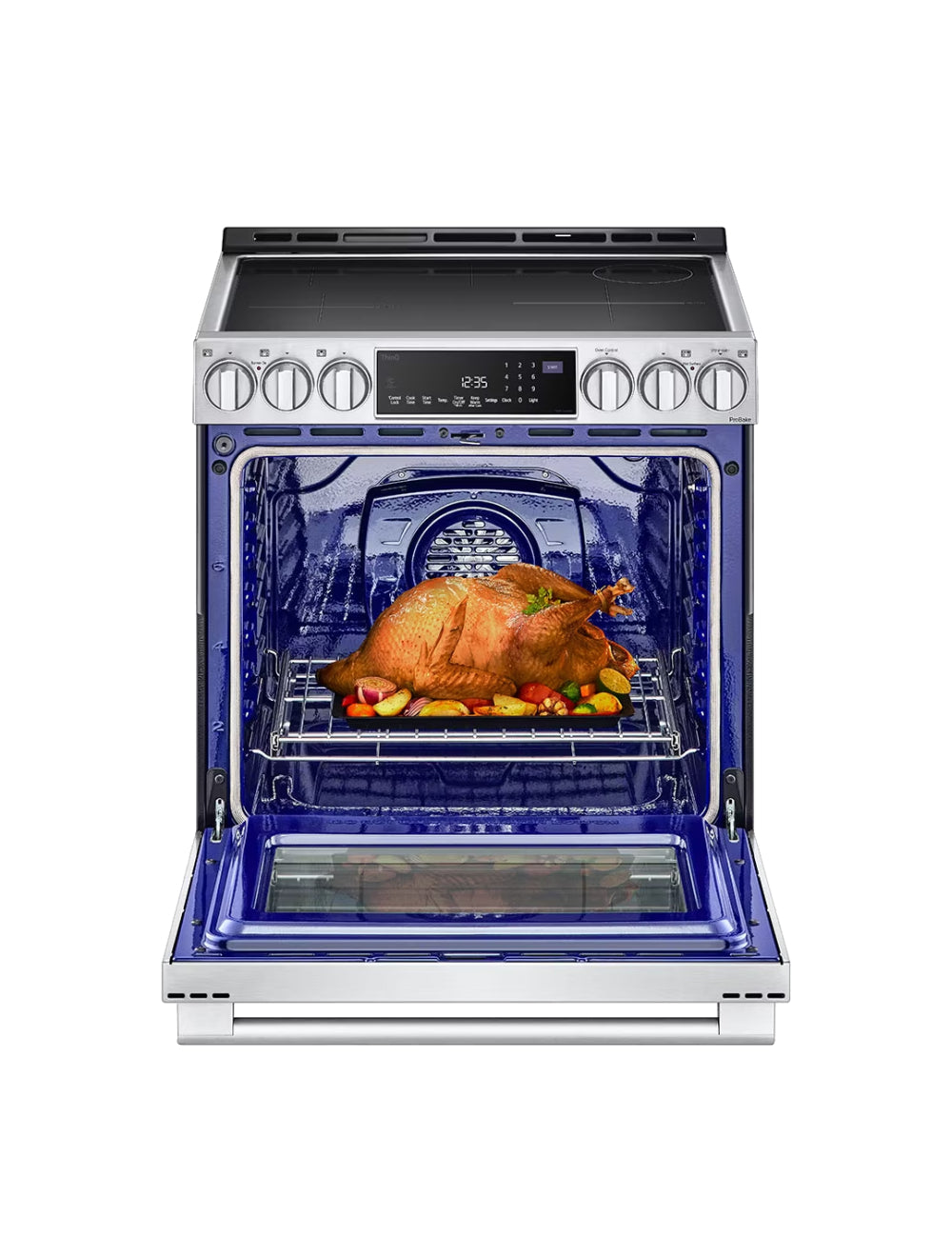 Cuisinière à induction encastrable 30 po. 6,3 pi³