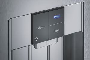 Réfrigérateur côte à côte Inox 36po