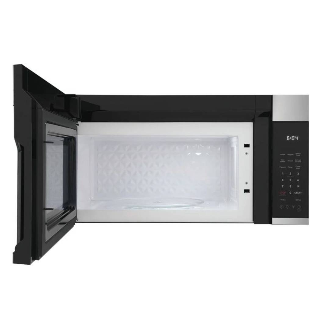 Micro-onde à hotte, capacité 1,8 pi³, 1000W, acier inoxydable