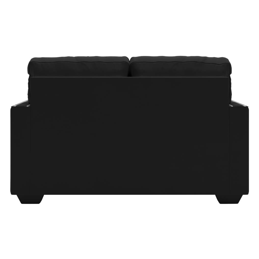 Causeuse en tissu noir - Gleston
