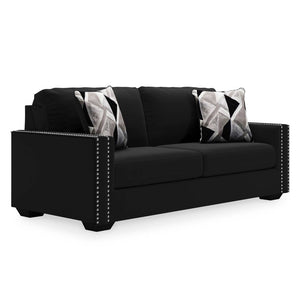 Sofa condo en tissu noir- Gleston