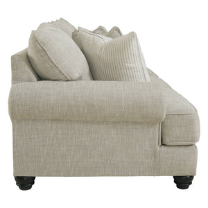 Sofa en tissu beige pâle - Asanti