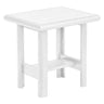 Table d'appoint extérieure en plastique recyclé - Stratford DST268