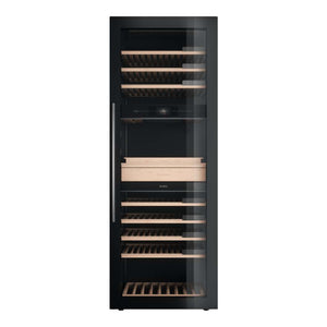 Refroidisseur à vin 28 po, 190 btl Noir à 3 zones