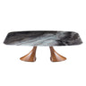 Table en verre de forme contour - Charles