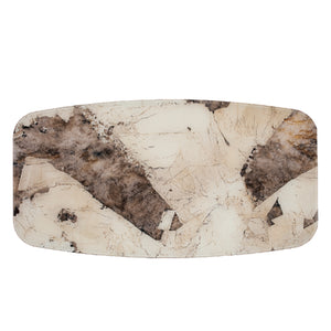 Table en verre de forme contour - Charles