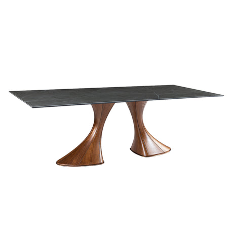 Table en céramique de forme rectangulaire - Charles