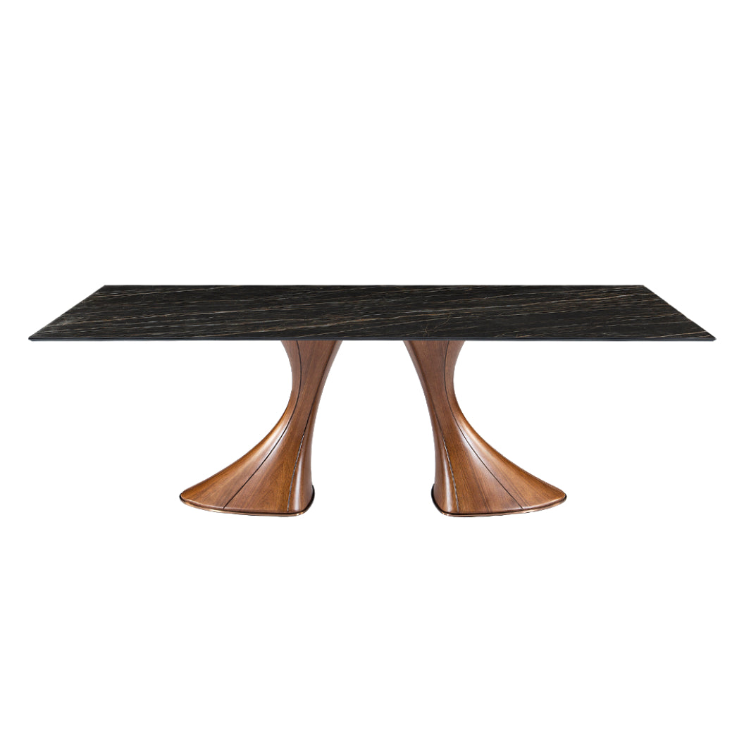 Table en céramique de forme rectangulaire - Charles