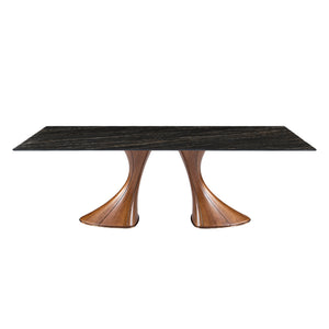 Table en céramique de forme rectangulaire - Charles