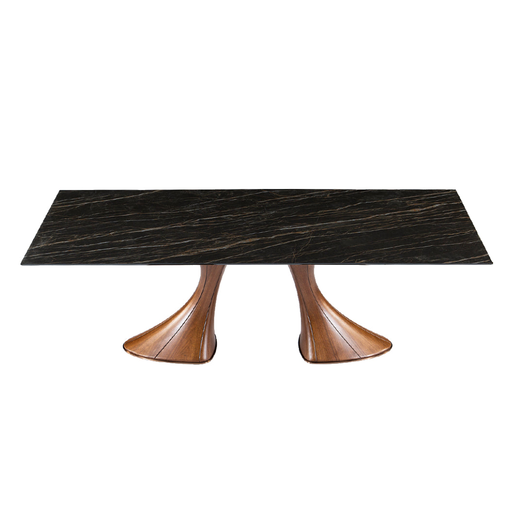 Table en céramique de forme rectangulaire - Charles
