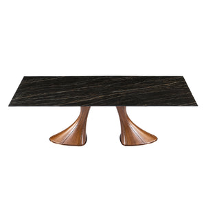 Table en céramique de forme rectangulaire - Charles