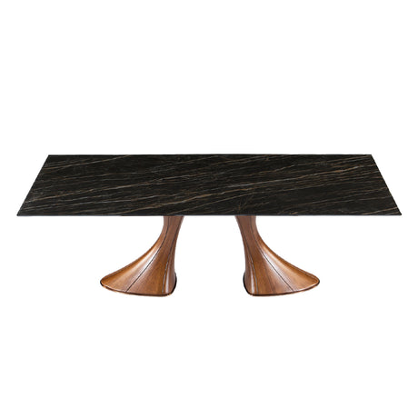 Table en céramique de forme rectangulaire - Charles