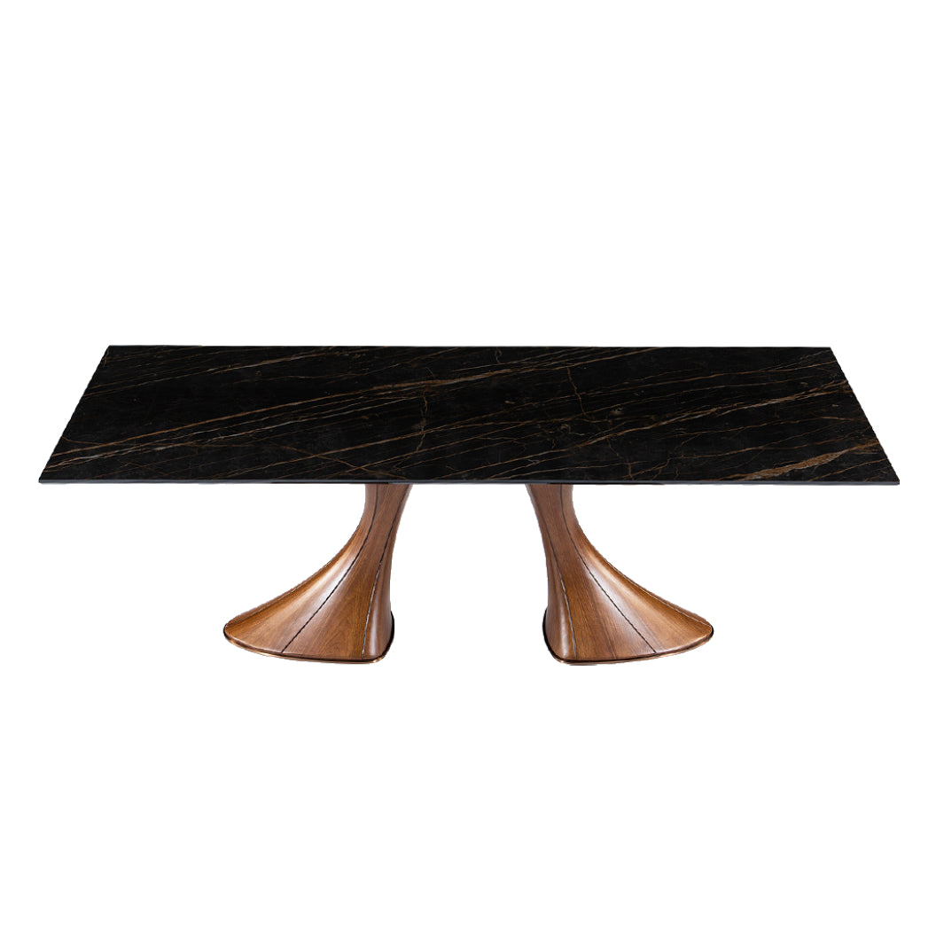 Table en céramique de forme rectangulaire - Charles