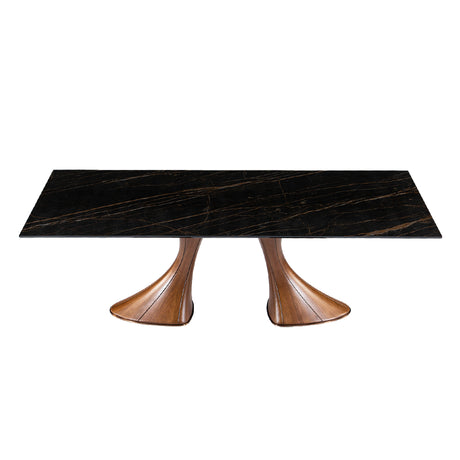 Table en céramique de forme rectangulaire - Charles
