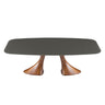 Table en verre de forme contour - Charles