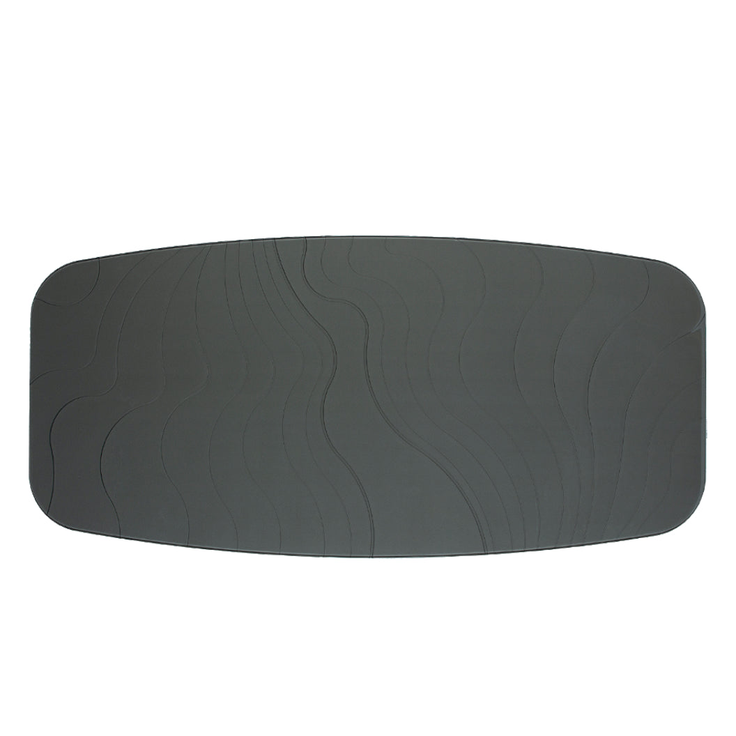 Table en verre de forme contour - Charles