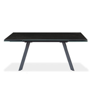 Table de salle à manger rectangulaire en céramique avec rallonge - Gabriel