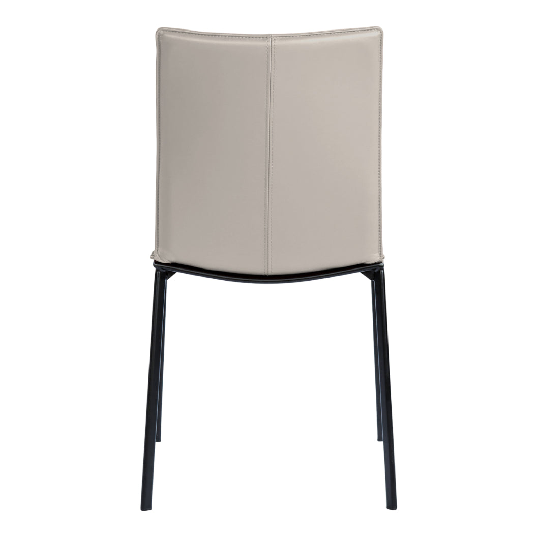 Chaise de salle à manger en cuir - Olivia