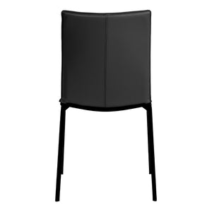 Chaise de salle à manger en cuir - Olivia
