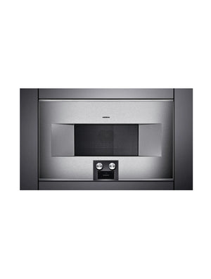 Four encastrable simple combiné 30 po 1,2 pi³ Inox