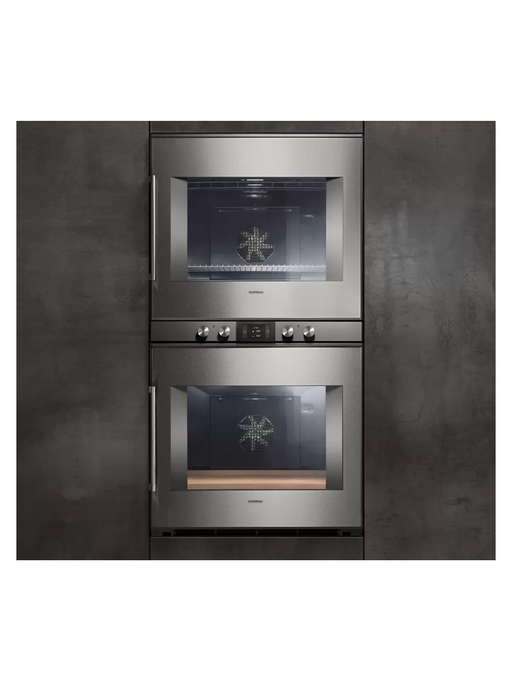 Four encastrable double 30 po. Inox