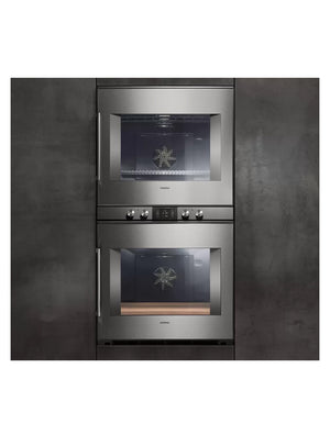 Four encastrable double 30 po. Inox