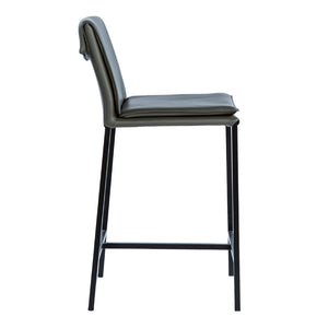 Tabouret de comptoir en cuir - Aria