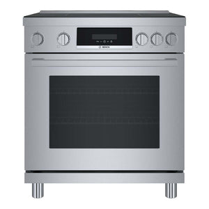Cuisinière encastrable à induction 30 po, 3,9 pi³ Inox - Série 800 à 4 zones