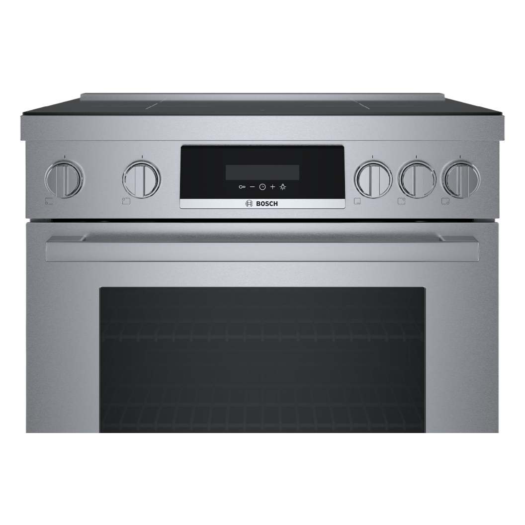 Cuisinière encastrable à induction 30 po, 3,9 pi³ Inox - Série 800 à 4 zones