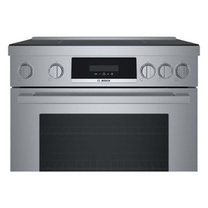 Cuisinière encastrable à induction 30 po, 3,9 pi³ Inox - Série 800 à 4 zones