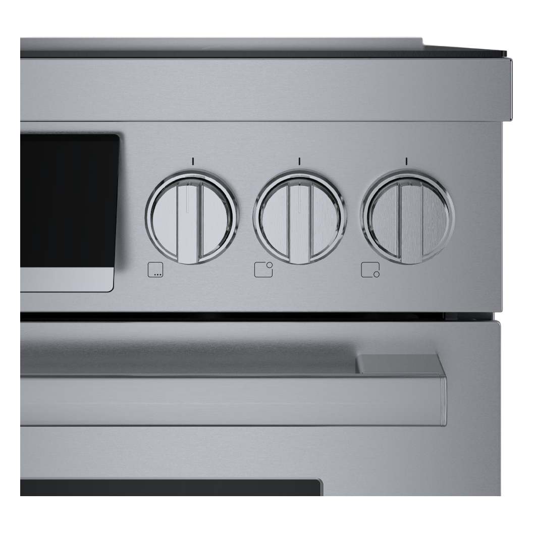 Cuisinière encastrable à induction 30 po, 3,9 pi³ Inox - Série 800 à 4 zones