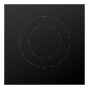 Plaque de cuisson électrique 36 po noir à 5 zones Série 800