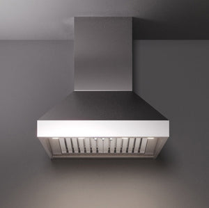 Hotte murale 36 po Inox Pyramid Pro 600 CFM - NRS