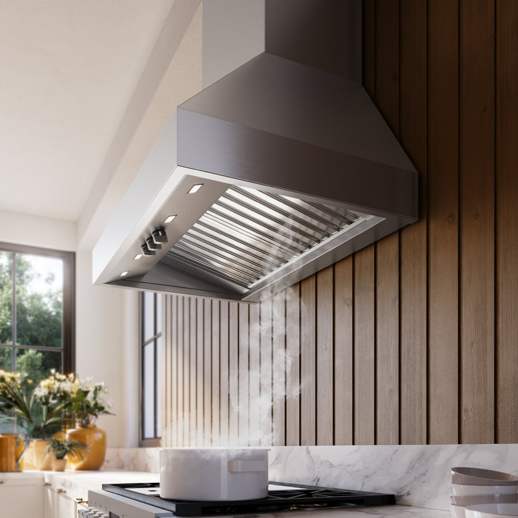 Hotte murale 30 po Inox - Pyramid Pro 600 CFM