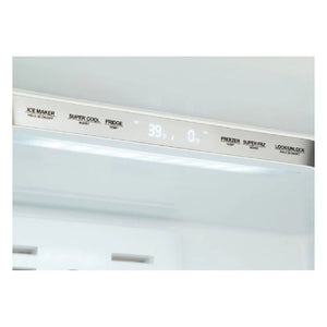 Réfrigérateur porte française 36 po, 22,5 pi³ Inox 4 portes - Héritage avec machine à glaçons