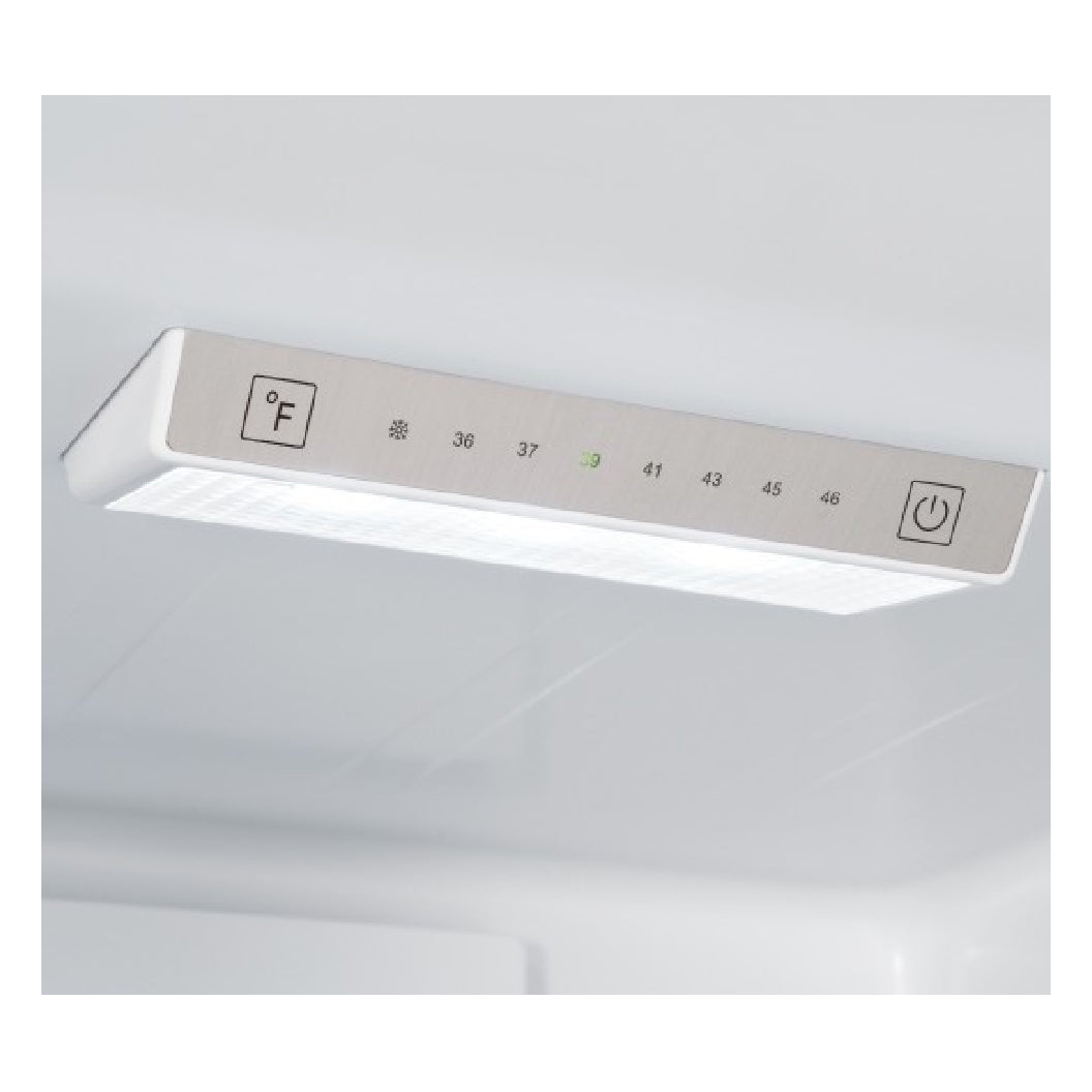 Réfrigérateur encastrable à congélateur inférieur 24 po, 10,7 pi³ Inox - Série Professional
