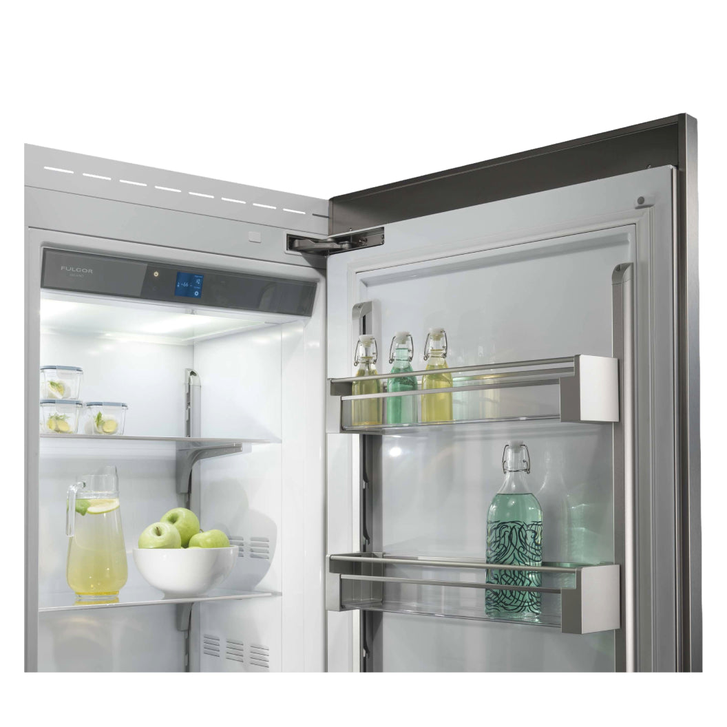 Réfrigérateur colonne 24 po, 13 pi³ Inox