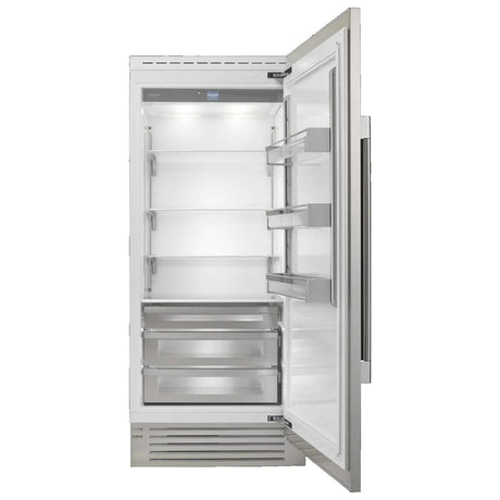 Réfrigérateur colonne encastrable 36 po, 21,5 pi³ Inox