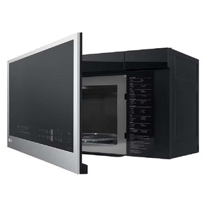 Micro-ondes à hotte intégrée 30 po, 2 pi³ Inox avec Wi-Fi