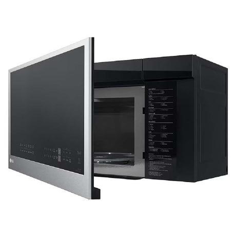 Micro-ondes à hotte intégrée 30 po, 2 pi³ Inox avec Wi-Fi